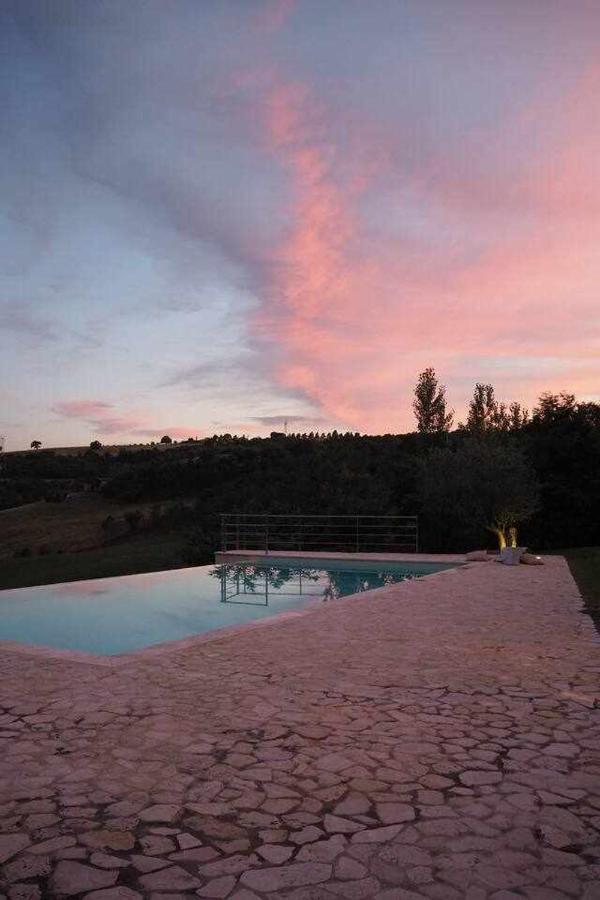 San Venanzo - Casale De Conti Villa Buitenkant foto